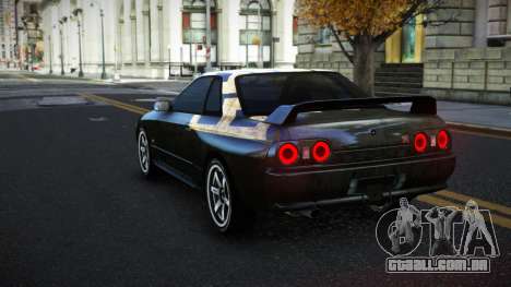Nissan Skyline R32 Xislesam S5 para GTA 4