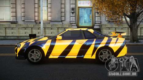 Nissan Skyline R34 Terjam S14 para GTA 4