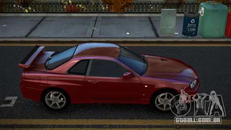 Nissan Skyline R34 Terjam para GTA 4