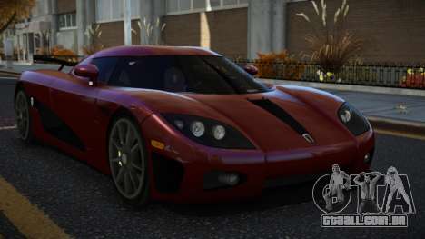 Koenigsegg CCX Futtu para GTA 4