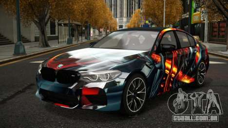 BMW M5 Neron S7 para GTA 4