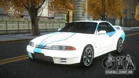 Nissan Skyline R32 Xislesam S7 para GTA 4