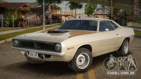 Plymouth Cuda Luberlor para GTA San Andreas