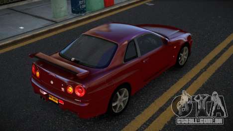 Nissan Skyline R34 Terjam para GTA 4