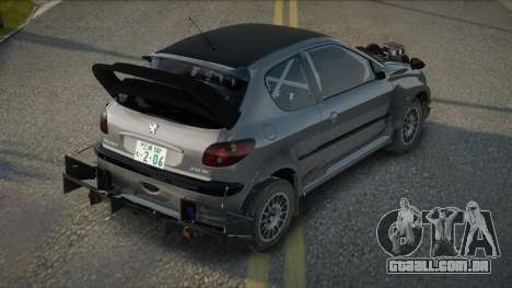 Peugeot 206 Ansama para GTA San Andreas