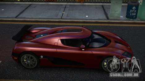 Koenigsegg CCX Futtu para GTA 4