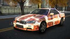 Nissan Skyline R34 Terjam S6 para GTA 4