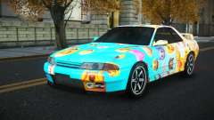 Nissan Skyline R32 Xislesam S4 para GTA 4