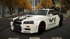 Nissan Skyline R34 Puzuvu para GTA 4