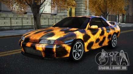 Nissan Skyline R32 Xislesam S6 para GTA 4