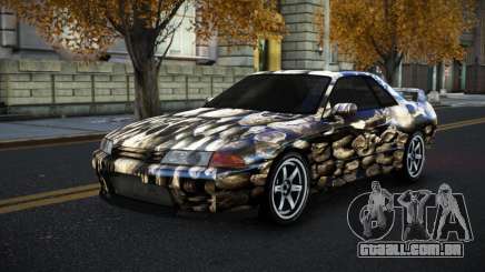 Nissan Skyline R32 Xislesam S3 para GTA 4