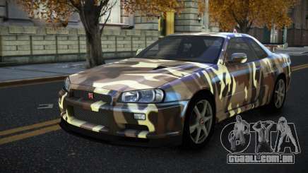 Nissan Skyline R34 Terjam S7 para GTA 4