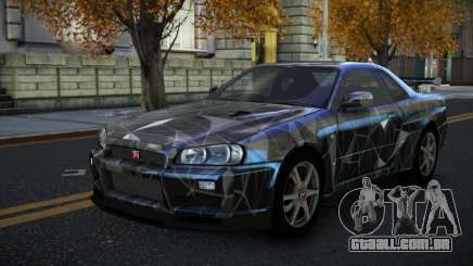 Nissan Skyline R34 Terjam S4 para GTA 4
