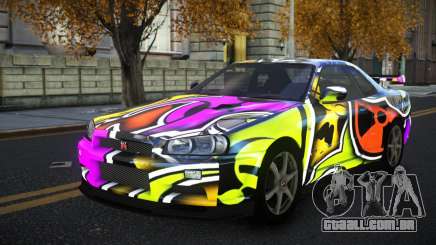 Nissan Skyline R34 Terjam S10 para GTA 4