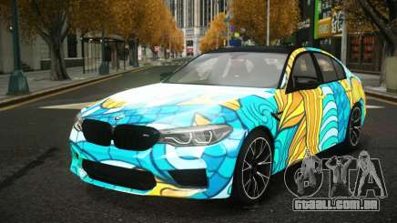 BMW M5 Neron S4 para GTA 4