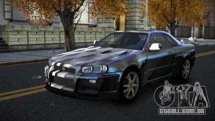 Nissan Skyline R34 Terjam S3 para GTA 4