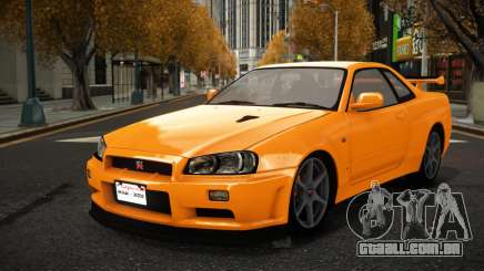 Nissan Skyline R34 Wovjo para GTA 4