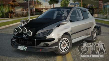 Peugeot 206 Ansama para GTA San Andreas