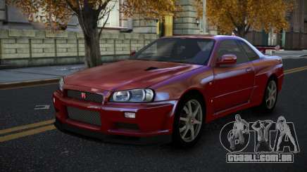 Nissan Skyline R34 Terjam para GTA 4