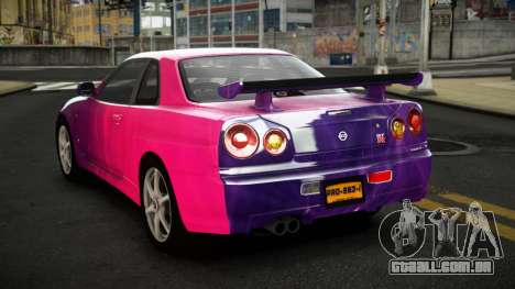 Nissan Skyline R34 Nalyntiny S8 para GTA 4