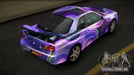 Nissan Skyline R34 Nalyntiny S11 para GTA 4