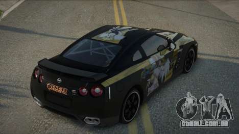 Nissan GTR R35 Aules para GTA San Andreas
