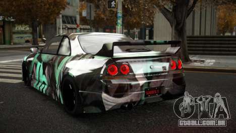 Nissan Skyline R33 Akayen S2 para GTA 4