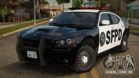 Dodge Charger SRT SFPD para GTA San Andreas