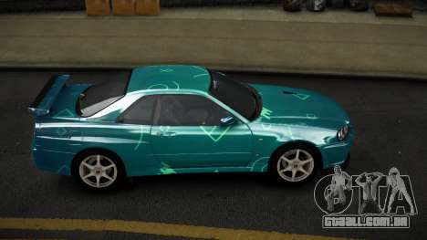 Nissan Skyline R34 Nalyntiny S6 para GTA 4