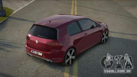 Volkswagen Golf Briley para GTA San Andreas