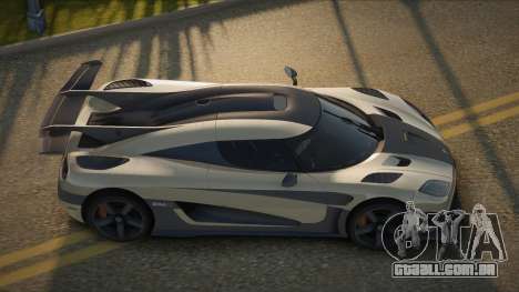 Koenigsegg One Amcase para GTA San Andreas