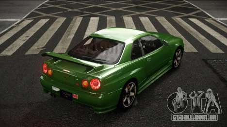 Nissan Skyline R34 Ivab para GTA 4