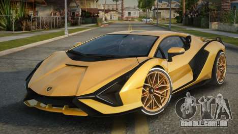 2020 Lamborghini Sian FKP 37 para GTA San Andreas
