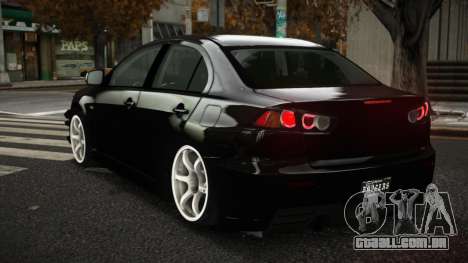 Mitsubishi Lancer Evolution X Zusorogo para GTA 4