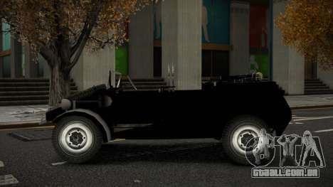 Volkswagen Kubelwagen Sameberi para GTA 4