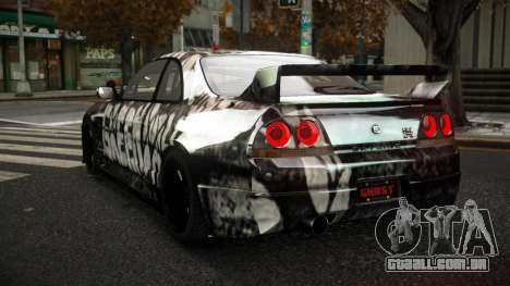 Nissan Skyline R33 Akayen S3 para GTA 4