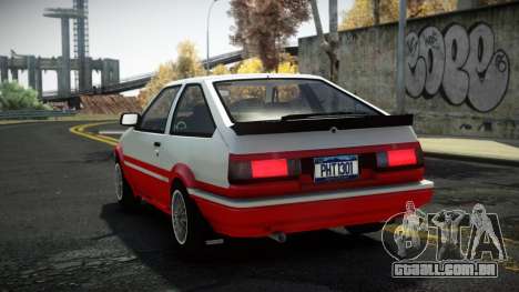 Toyota AE86 Fibe para GTA 4