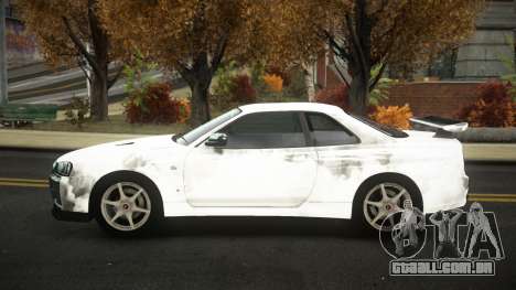 Nissan Skyline R34 Nalyntiny S4 para GTA 4