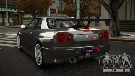 Nissan Skyline R34 Xeruq para GTA 4