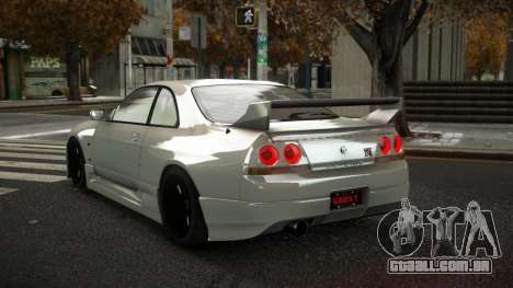 Nissan Skyline R33 Akayen para GTA 4