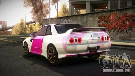 Nissan Skyline R32 Leca S5 para GTA 4