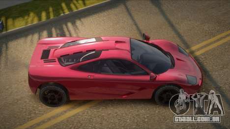 Mclaren F1 Corixa para GTA San Andreas