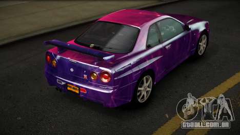 Nissan Skyline R34 Nalyntiny S8 para GTA 4