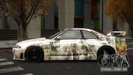 Nissan Skyline R33 Akayen S13 para GTA 4