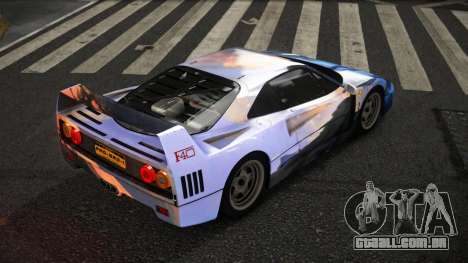 Ferrari F40 Libasan S7 para GTA 4