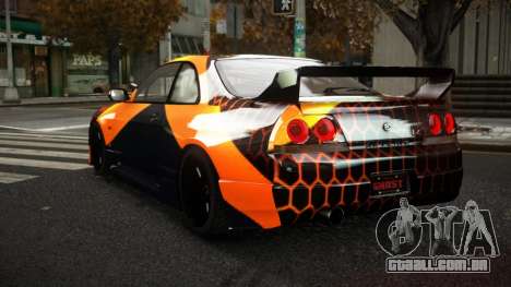 Nissan Skyline R33 Akayen S8 para GTA 4