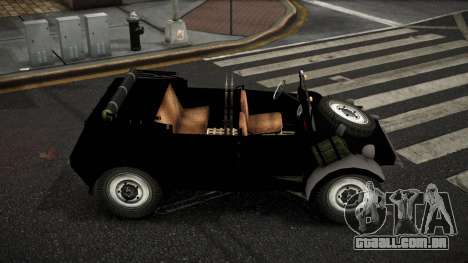Volkswagen Kubelwagen Sameberi para GTA 4