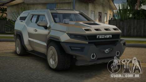 Rezvani Vengeance para GTA San Andreas