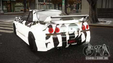 Nissan Skyline R33 Akayen S4 para GTA 4