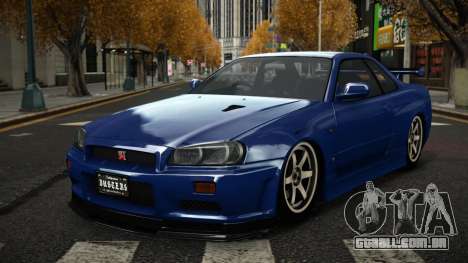 Nissan Skyline R34 Pogyib para GTA 4